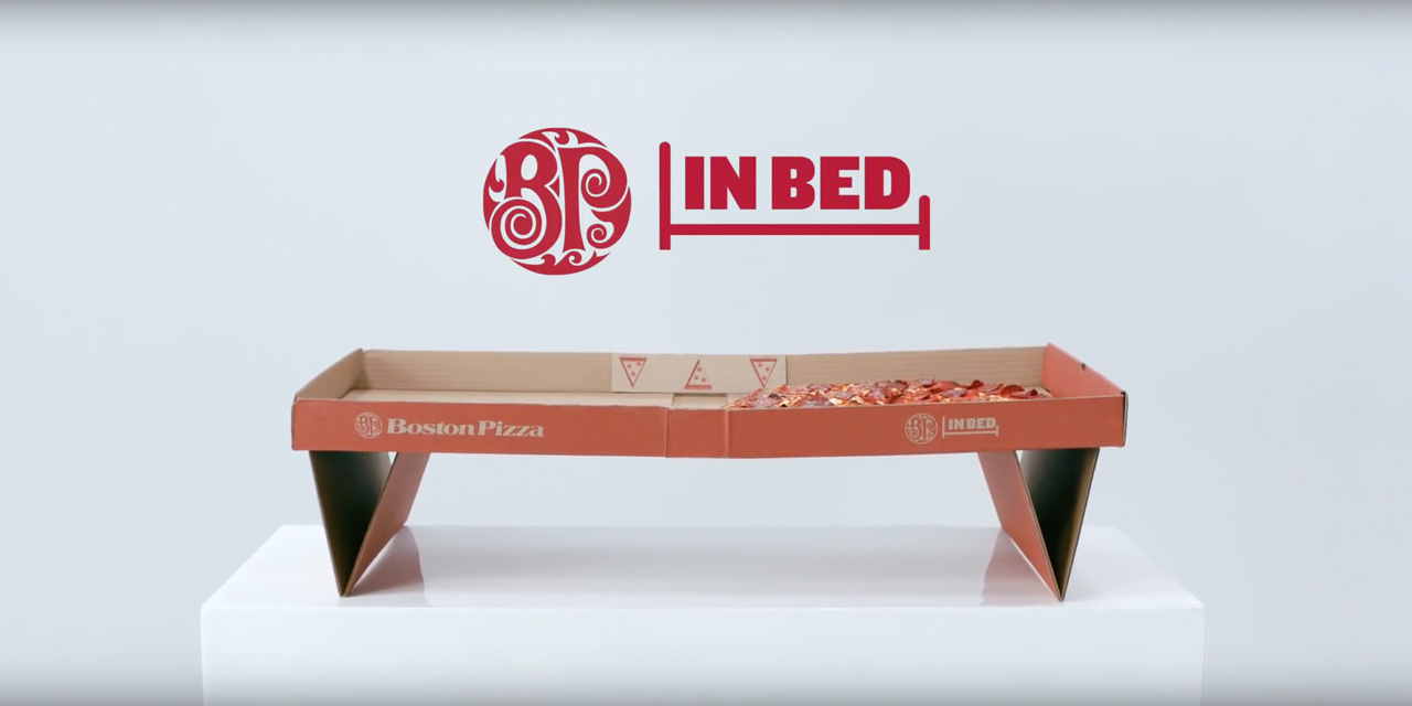 AdWatch: Boston Pizza | BP In Bed