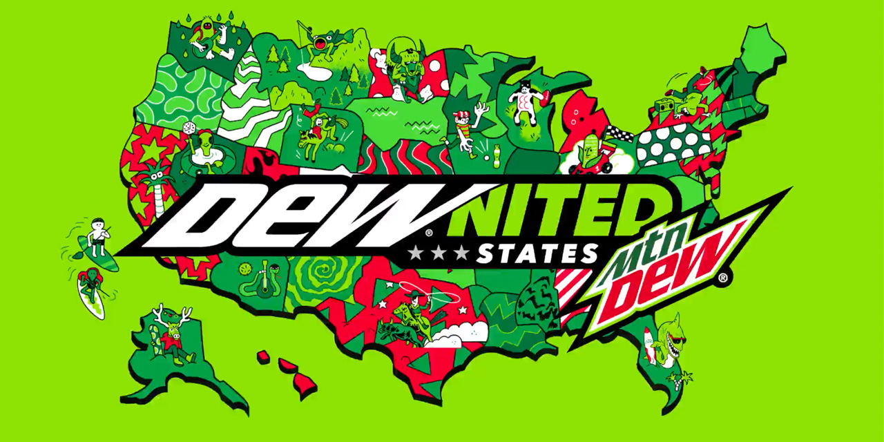 AdWatch: Mtn Dew | DEWnited States Collection