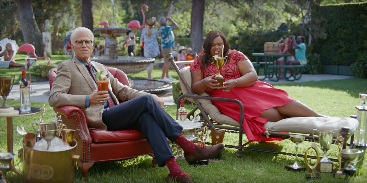 AdWatch: Smirnoff | Nicole Byer Rifles Through Ted Danson’s Trophy Collection