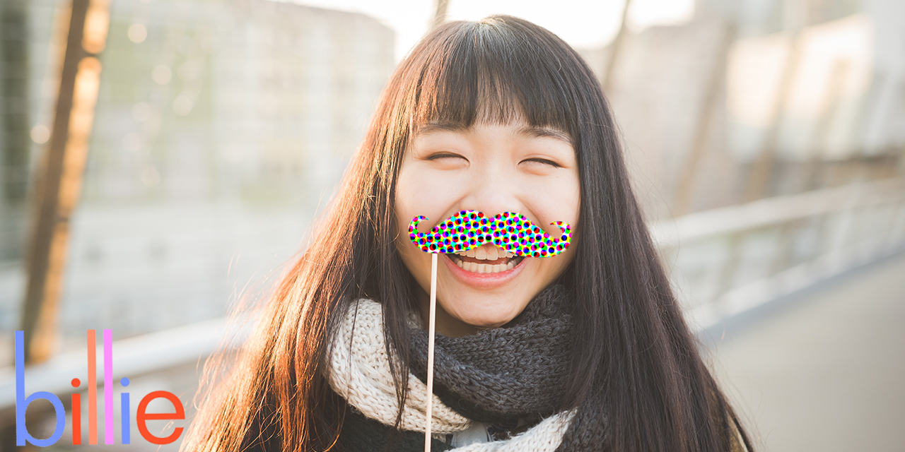 Billie Champions the ‘Stache