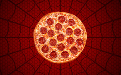 Little Caesars Webs the Streets With Cheese and Pepperoni