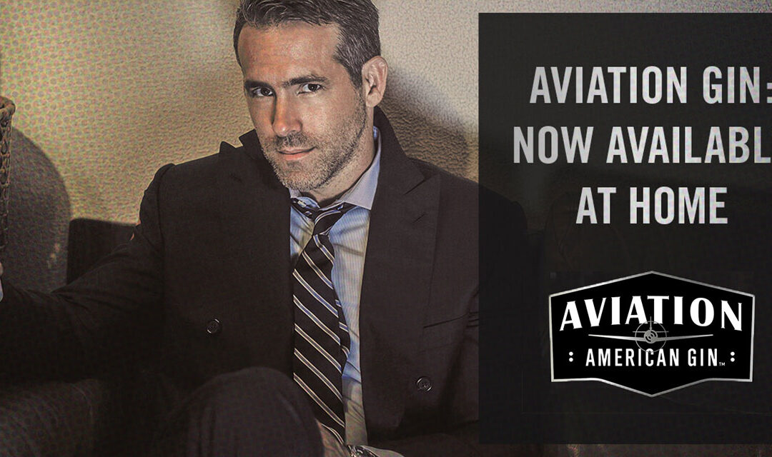 Aviation Gin Intends to Win with Ryan Reynolds