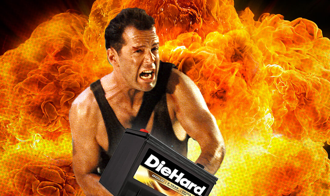 Yippee Ki Yay Die Hard Battery