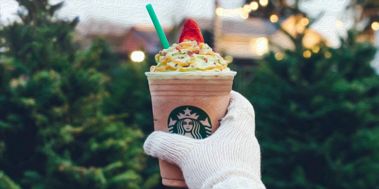 Starbucks Serves Up a Christmas Tree in a Cup