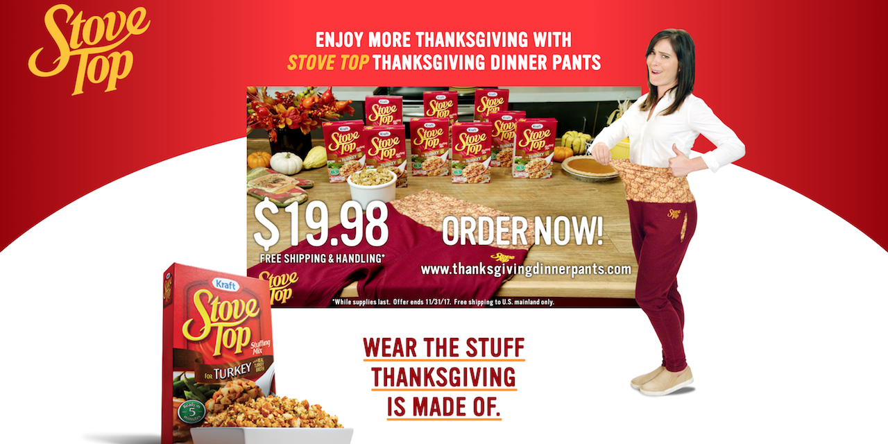 Thanksgiving Dinner Pants