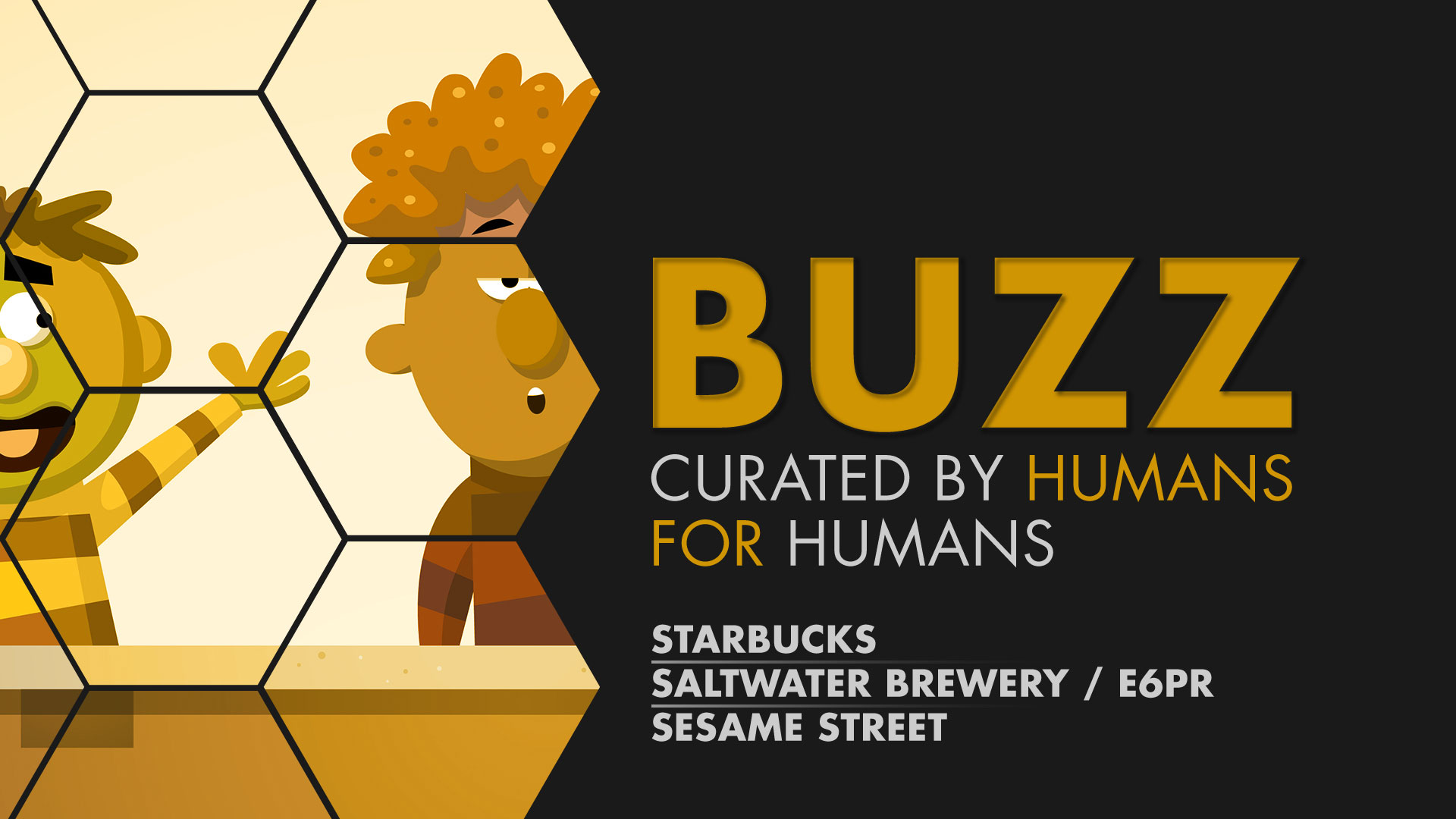 Weekly Buzz: Starbucks, Saltwater Brewery & Sesame Street