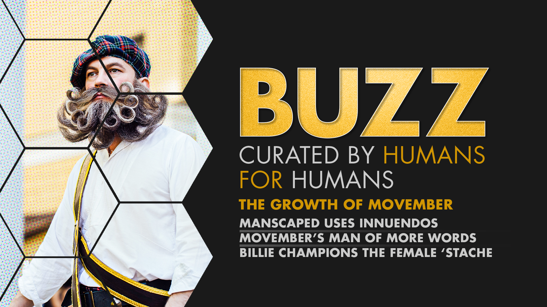 Weekly Buzz: Manscaped, Movember, & Billie