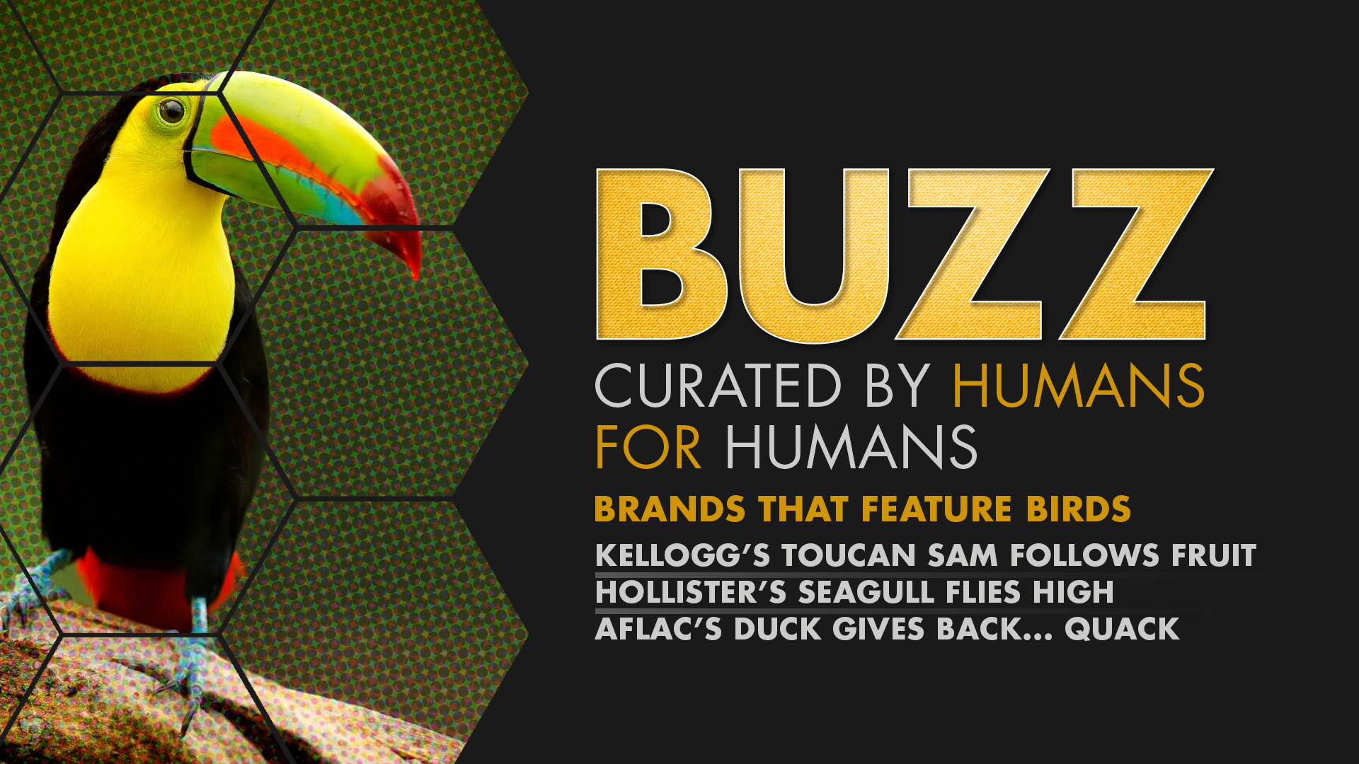 Weekly Buzz: Kellogg’s Toucan Sam, Hollister, & Aflac’s Festive Duck