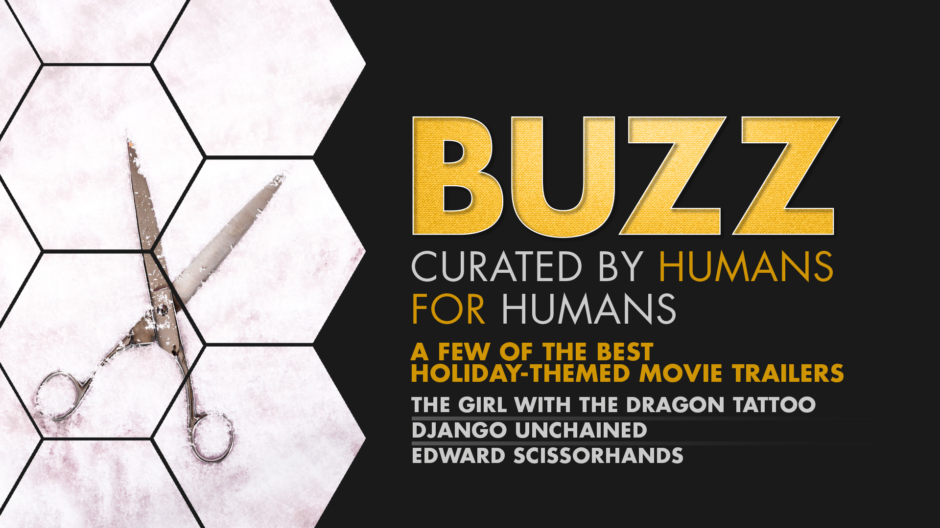 Weekly Buzz: Not So Christmas Movies